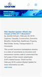 Mobile Screenshot of locktonmarketupdateblog.com